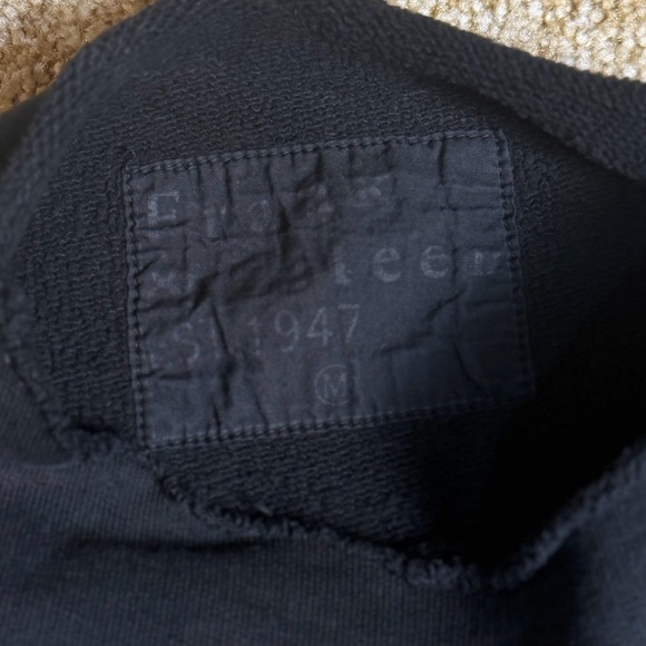 Frank & Eileen Effie Long Sleeve Funnel Neck Capelet Black Top Luxury Size M EUC - Picture 5 of 16